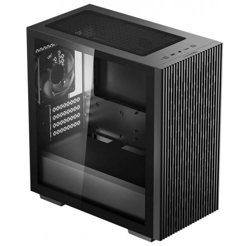 Корпус Deepcool MATREXX 40 Tempered Glass без БП (DP-MATX-MATREXX40) Black (Восстановлено продавцом, 882524) купить в Украине: Киев, Днепр, Харьков, Одесса  | Проверка совместимости, низкая цена, отзывы, характеристики от TELEMART фото