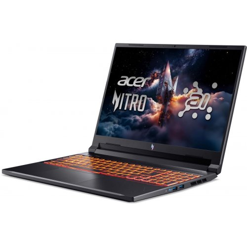 Ноутбук Acer Nitro V 16 AI ANV16-42 (NH.U1HEU.00A) Shale Black купити в Україні: Київ, Львів, Хмельницький, Тернопіль, Івано-Франківськ | Низька ціна, відгуки, характеристики від TELEMART фото