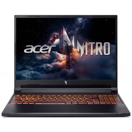 Ноутбук Acer Nitro V 16 ANV16-72 (NH.QZREU.00C) Obsidian Black купить в Украине: Киев, Днепр, Харьков, Одесса  | Низкая цена, отзывы, характеристики от TELEMART фото