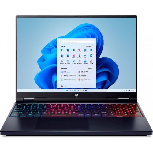 Ноутбук Acer Predator Helios Neo 16 AI PHN16-73 (NH.QX5EU.00M) Abyssal Black купить в Украине: Киев, Днепр, Харьков, Одесса  | Низкая цена, отзывы, характеристики от TELEMART фото