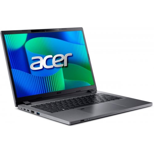 Ноутбук Acer TravelMate P2 14 TMP214-55T-TCO (NX.B9NEU.002) Steel Gray купить в Украине: Киев, Днепр, Харьков, Одесса  | Низкая цена, отзывы, характеристики от TELEMART фото