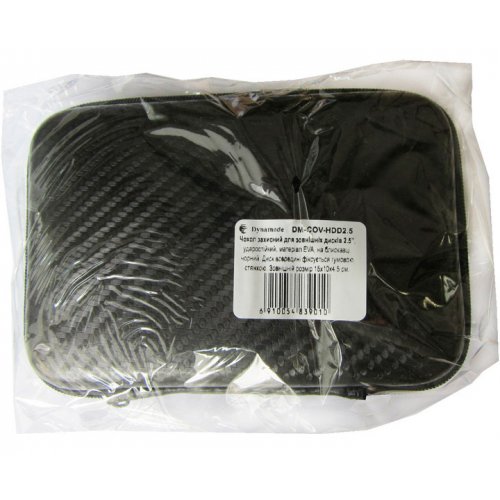 Чохол Dynamode for HDD 2.5"/SSD (DM-COV-HDD2.5) Black купити в Україні: Київ, Львів, Хмельницький, Тернопіль, Івано-Франківськ | Низька ціна, відгуки, характеристики від TELEMART фото