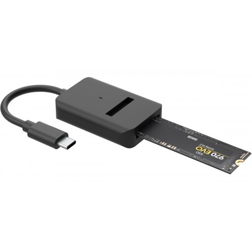 Адаптер Maiwo M.2 NVMe/SATA SSD Enclosure USB 3.2 Gen2 Type-C (K1696P2) Black купить в Украине: Киев, Днепр, Харьков, Одесса  | Низкая цена, отзывы, характеристики от TELEMART фото