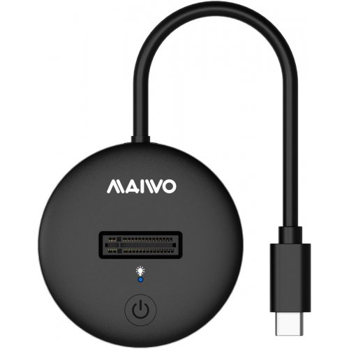 Док-станция Maiwo M.2 NVMe/SATA SSD Docking Station USB 3.2 Gen2 Type-C (K1698P2) Black купить в Украине: Киев, Днепр, Харьков, Одесса  | Низкая цена, отзывы, характеристики от TELEMART фото