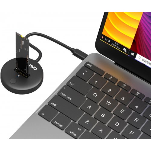 Док-станция Maiwo M.2 NVMe/SATA SSD Docking Station USB 3.2 Gen2 Type-C (K1698P2) Black купить в Украине: Киев, Днепр, Харьков, Одесса  | Низкая цена, отзывы, характеристики от TELEMART фото
