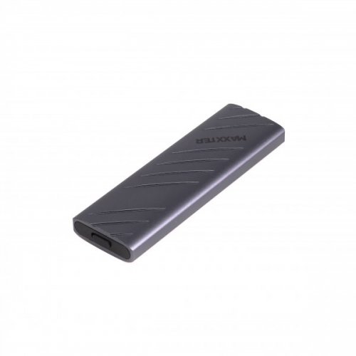 Зовнішня кишеня Maxxter M.2 SSD NVME Enclosure USB 3.1 (EHDE-2280S-01) Black купити в Україні: Київ, Львів, Хмельницький, Тернопіль, Івано-Франківськ | Низька ціна, відгуки, характеристики від TELEMART фото