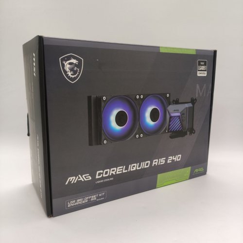 Готовая сво MSI MAG CoreLiquid A15 240 Black (Восстановлено продавцом, 882849) купить в Украине: Киев, Днепр, Харьков, Одесса  | Проверка совместимости, низкая цена, отзывы, характеристики от TELEMART фото