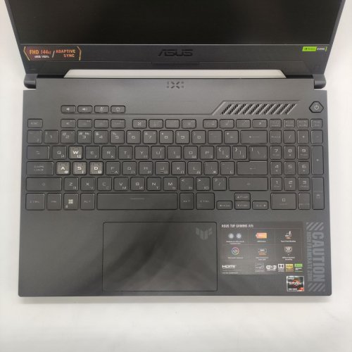 Ноутбук Asus TUF Gaming A15 FA507NUR-LP003 (90NR0JP5-M00460) Mecha Gray (Восстановлено продавцом, 882963) купить в Украине: Киев, Днепр, Харьков, Одесса  | Низкая цена, отзывы, характеристики от TELEMART фото
