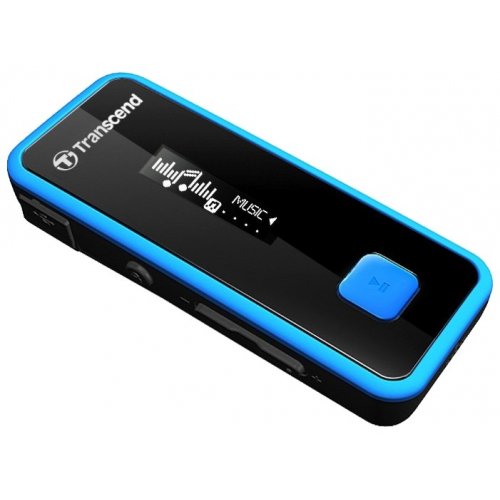 Transcend T-Sonic 350 8GB Blue купить в Украине: Киев, Днепр, Харьков, Одесса  | Низкая цена, отзывы, характеристики от TELEMART фото