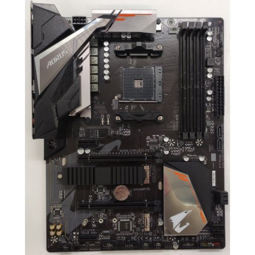 Материнська плата Gigabyte B450 AORUS ELITE V2 (sAM4, AMD B450) (Відновлено продавцем, 883153) купити в Україні: Київ, Львів, Хмельницький, Тернопіль, Івано-Франківськ | Перевірка сумісності, низька ціна, відгуки, характеристики від TELEMART фото