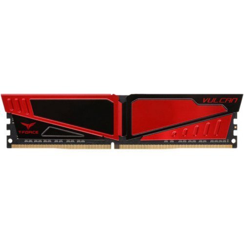 Озу Team DDR4 8GB 2400Mhz T-Force Vulcan Red (TLRED48G2400HC1401) (Восстановлено продавцом, 883158) купить в Украине: Киев, Днепр, Харьков, Одесса  | Проверка совместимости, низкая цена, отзывы, характеристики от TELEMART фото