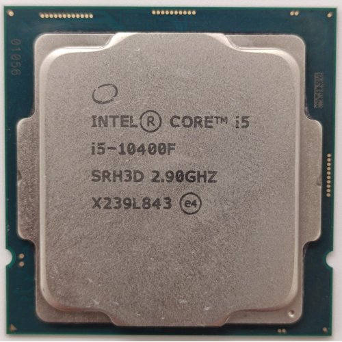 Процессор Intel Core i5-10400F 2.9(4.3)GHz 12MB s1200 Tray (CM8070104290716) (Восстановлено продавцом, 883162) купить в Украине: Киев, Днепр, Харьков, Одесса  | Проверка совместимости, низкая цена, отзывы, характеристики от TELEMART фото