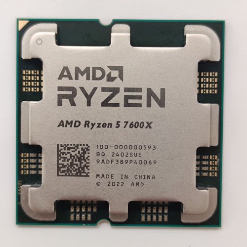 Процессор AMD Ryzen 5 7600X 4.7(5.3)GHz 32MB sAM5 Box (100-100000593WOF) (Восстановлено продавцом, 883165) купить в Украине: Киев, Днепр, Харьков, Одесса  | Проверка совместимости, низкая цена, отзывы, характеристики от TELEMART фото
