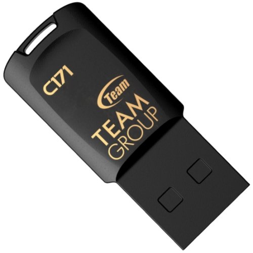 Купить Накопитель Team C171 32GB USB 2.0 (TC17132GB01) Black - цена в Харькове, Киеве, Днепре, Одессе
в интернет-магазине Telemart фото