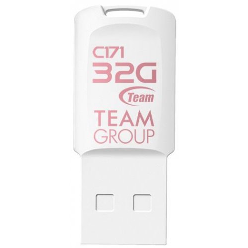 Купить Накопитель Team C171 32GB USB 2.0 (TC17132GW01) White - цена в Харькове, Киеве, Днепре, Одессе
в интернет-магазине Telemart фото