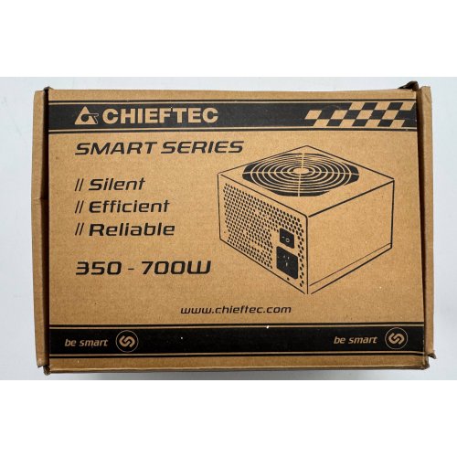 Блок питания CHIEFTEC Smart 600W (GPS-600A8) (Восстановлено продавцом, 883334) купить в Украине: Киев, Днепр, Харьков, Одесса  | Проверка совместимости, низкая цена, отзывы, характеристики от TELEMART фото