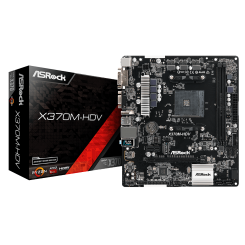 Материнська плата AsRock X370M-HDV (sAM4, AMD X370) (Відновлено продавцем, 883337)