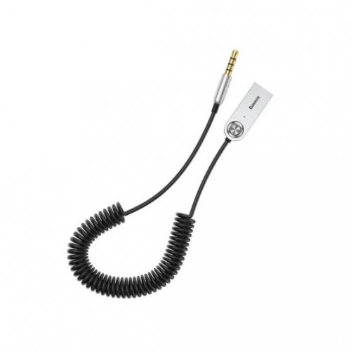 Bluetooth ресивер Baseus BA01 Bluetooth USB to AUX Cable (CABA01-01) Black купити в Україні: Київ, Львів, Хмельницький, Тернопіль, Івано-Франківськ | Низька ціна, відгуки, характеристики від TELEMART фото