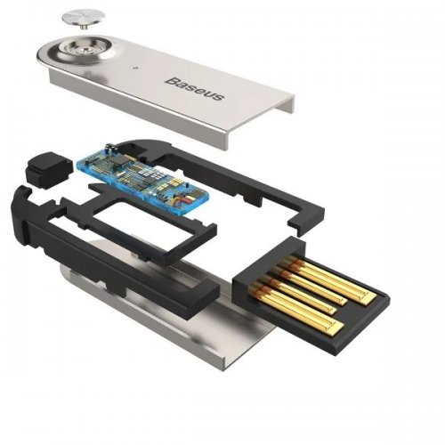Bluetooth ресивер Baseus BA01 Bluetooth USB to AUX Cable (CABA01-01) Black купити в Україні: Київ, Львів, Хмельницький, Тернопіль, Івано-Франківськ | Низька ціна, відгуки, характеристики від TELEMART фото