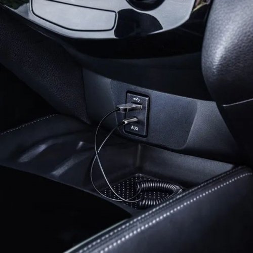 Bluetooth ресивер Baseus BA01 Bluetooth USB to AUX Cable (CABA01-01) Black купити в Україні: Київ, Львів, Хмельницький, Тернопіль, Івано-Франківськ | Низька ціна, відгуки, характеристики від TELEMART фото