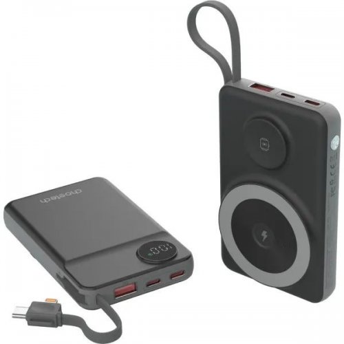 Powerbank Choetech B695 Magnetic Wireless 10000mAh 22.5W (B695-BK) Black купити в Україні: Київ, Львів, Хмельницький, Тернопіль, Івано-Франківськ | Низька ціна, відгуки, характеристики від TELEMART фото