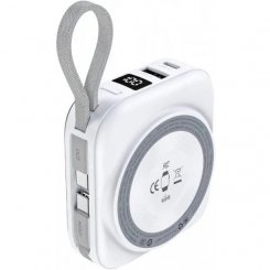 Powerbank Choetech B697C Magnetic Wireless 10000mAh 22.5W (B697C-WHSL) White