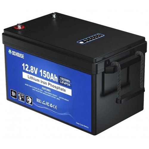 Аккумуляторная батарея DC HOUSE 12.8V 150Ah (ECO-LFP1215005) (99-10035202) купить в Украине: Киев, Днепр, Харьков, Одесса  | Низкая цена, отзывы, характеристики от TELEMART фото