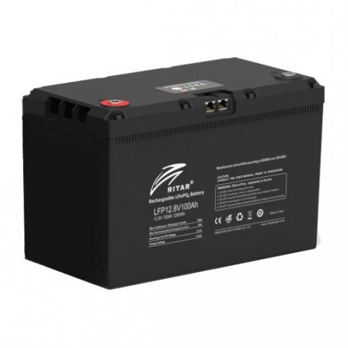 Аккумуляторная батарея Ritar 12.8V 100Ah (LFP12.8V100AH ​​G3) купить в Украине: Киев, Днепр, Харьков, Одесса  | Низкая цена, отзывы, характеристики от TELEMART фото