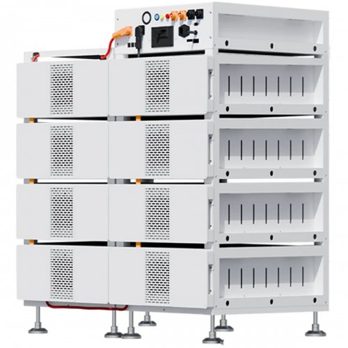 Блок батарей Deye BOS-B Pro-A3 8pcs LiFePO4 HV 410V 314Ah 128kWh with BMS (BOS-B-PRO-128kWh) купити в Україні: Київ, Львів, Хмельницький, Тернопіль, Івано-Франківськ | Низька ціна, відгуки, характеристики від TELEMART фото