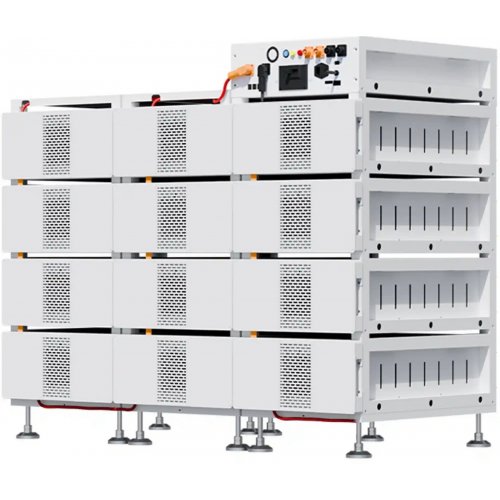 Блок батарей Deye BOS-B Pro-A3 12pcs LiFePO4 HV 615V 314Ah 192kWh with BMS (BOS-B-PRO-192kWh) купити в Україні: Київ, Львів, Хмельницький, Тернопіль, Івано-Франківськ | Низька ціна, відгуки, характеристики від TELEMART фото