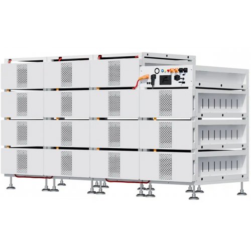 Блок батарей Deye BOS-B Pro-A3 15pcs LiFePO4 HV 768V 314Ah 240kWh with BMS (BOS-B-PRO-240kWh) купити в Україні: Київ, Львів, Хмельницький, Тернопіль, Івано-Франківськ | Низька ціна, відгуки, характеристики від TELEMART фото