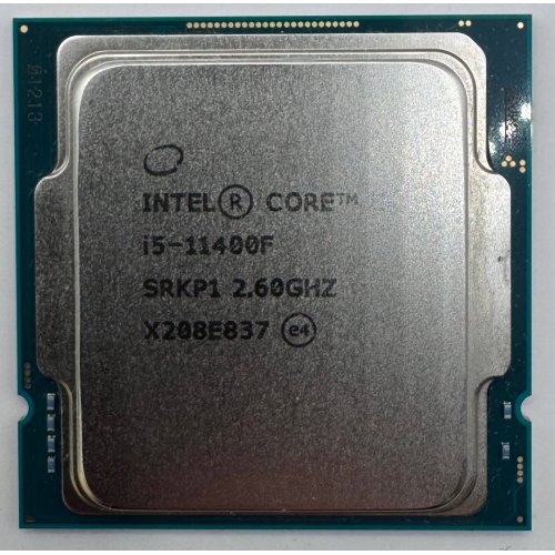 Процессор Intel Core i5-11400F 2.6(4.4)GHz 12MB s1200 Tray (CM8070804497016) (Восстановлено продавцом, 883504) купить в Украине: Киев, Днепр, Харьков, Одесса  | Проверка совместимости, низкая цена, отзывы, характеристики от TELEMART фото