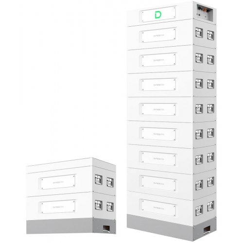 Блок батарей Dyness STACK280-10 10xS51280 LiFePO4 512V 280Ah 143kWh SBDU280 (STACK280-10-143kWh) купить в Украине: Киев, Днепр, Харьков, Одесса  | Низкая цена, отзывы, характеристики от TELEMART фото