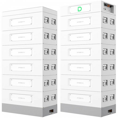 Блок батарей Dyness STACK280-12 12xS51280 LiFePO4 614.4V 280Ah 172kWh SBDU280 (STACK280-12-172kWh) купить в Украине: Киев, Днепр, Харьков, Одесса  | Низкая цена, отзывы, характеристики от TELEMART фото