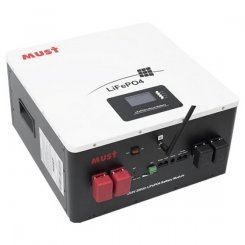 Аккумуляторная батарея Must LP16-24200 LiFePO4 25.6V 200Ah 5.12kWh (99-00023554)