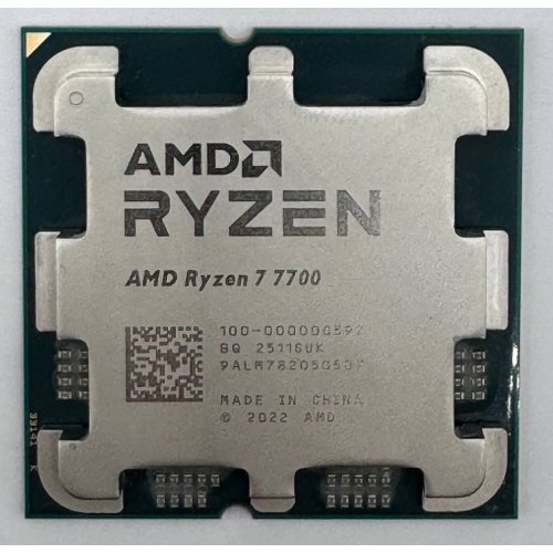 Процессор AMD Ryzen 7 7700 3.8(5.3)GHz 32MB sAM5 Tray (100-000000592) (Восстановлено продавцом, 883528) купить в Украине: Киев, Днепр, Харьков, Одесса  | Проверка совместимости, низкая цена, отзывы, характеристики от TELEMART фото