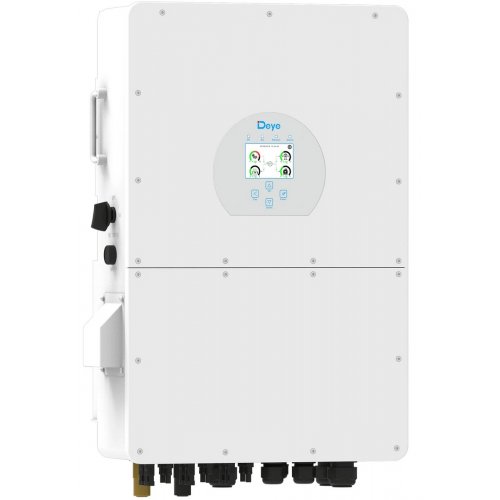 Гібридний трифазний інвертор Deye 25000W (SUN-25K-SG02HP3-EU) купити в Україні: Київ, Львів, Хмельницький, Тернопіль, Івано-Франківськ | Низька ціна, відгуки, характеристики від TELEMART фото