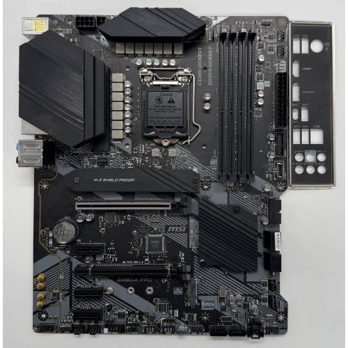 Материнська плата MSI Z490-A PRO (s1200, Intel Z490) (Відновлено продавцем, 883539) купити в Україні: Київ, Львів, Хмельницький, Тернопіль, Івано-Франківськ | Перевірка сумісності, низька ціна, відгуки, характеристики від TELEMART фото