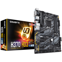Материнская плата Gigabyte H370 HD3 (s1151-V2, Intel H370) (Восстановлено продавцом, 883543)