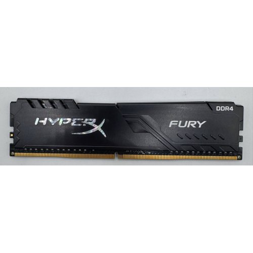Озп HyperX DDR4 8GB 2400Mhz FURY Black (HX424C15FB3/8) (Відновлено продавцем, 883553) купити в Україні: Київ, Львів, Хмельницький, Тернопіль, Івано-Франківськ | Перевірка сумісності, низька ціна, відгуки, характеристики від TELEMART фото