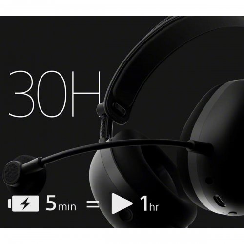 Навушники Sony Inzone H9 II (WHG910NB.E) Black купити в Україні: Київ, Львів, Хмельницький, Тернопіль, Івано-Франківськ | Низька ціна, відгуки, характеристики від TELEMART фото