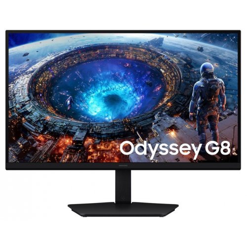 Монитор Samsung 27" Odyssey G8 (LS27HG800EFXUA) Black купить в Украине: Киев, Днепр, Харьков, Одесса  | Низкая цена, отзывы, характеристики от TELEMART фото