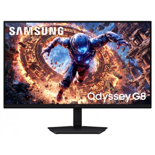 Монитор Samsung 32" Odyssey G8 (LS32HG802ESXUA) Black купить в Украине: Киев, Днепр, Харьков, Одесса  | Низкая цена, отзывы, характеристики от TELEMART фото