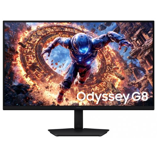 Монитор Samsung 32" Odyssey G8 (LS32HG802ESXUA) Black купить в Украине: Киев, Днепр, Харьков, Одесса  | Низкая цена, отзывы, характеристики от TELEMART фото