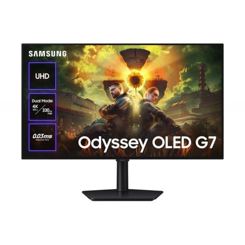 Монитор Samsung 32" Odyssey OLED G7 (LS32HG732SIXUA) Black купить в Украине | Telemart фото