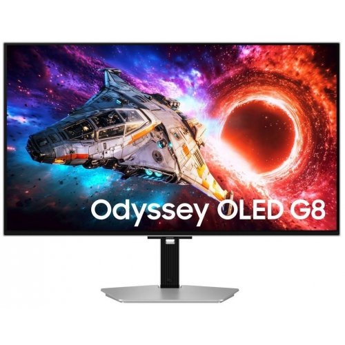 Монітор Samsung 32" Odyssey OLED G8 (LS32HG802SIXUA) Silver купити в Україні | Telemart фото