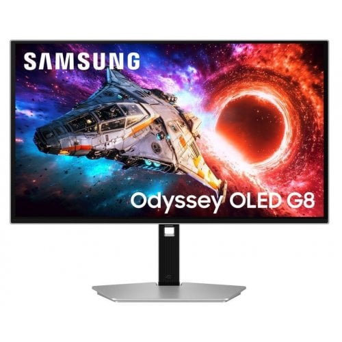 Монітор Samsung 27" Odyssey OLED G8 (LS27HG802SIXUA) Silver купити в Україні | Telemart фото