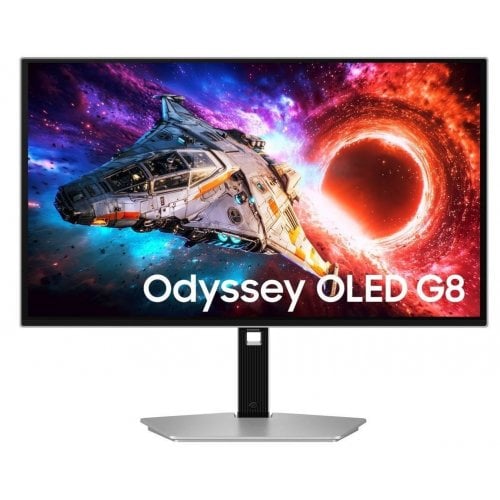 Монітор Samsung 27" Odyssey OLED G8 (LS27HG802SIXUA) Silver купити в Україні | Telemart фото