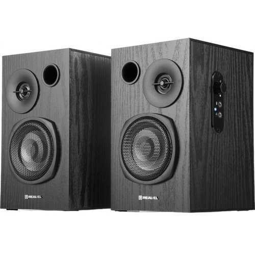 Уцінка акустична система REAL-EL S-235 (EL121200010) Black (Розкрита упаковка, 883760) купити в Україні: Київ, Львів, Хмельницький, Тернопіль, Івано-Франківськ | Низька ціна, відгуки, характеристики від TELEMART фото
