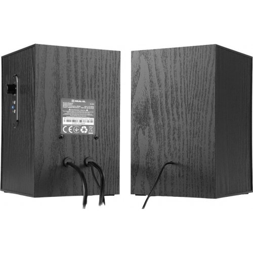Уцінка акустична система REAL-EL S-235 (EL121200010) Black (Розкрита упаковка, 883760) купити в Україні: Київ, Львів, Хмельницький, Тернопіль, Івано-Франківськ | Низька ціна, відгуки, характеристики від TELEMART фото